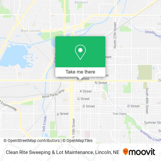 Clean Rite Sweeping & Lot Maintenance map