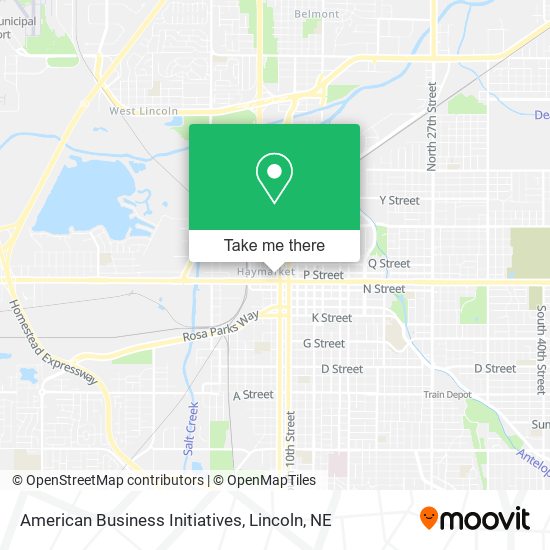 American Business Initiatives map