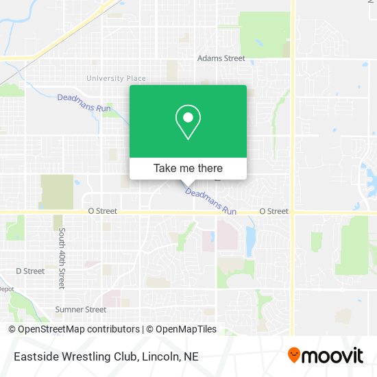 Mapa de Eastside Wrestling Club