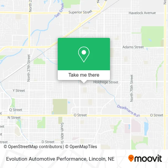 Evolution Automotive Performance map