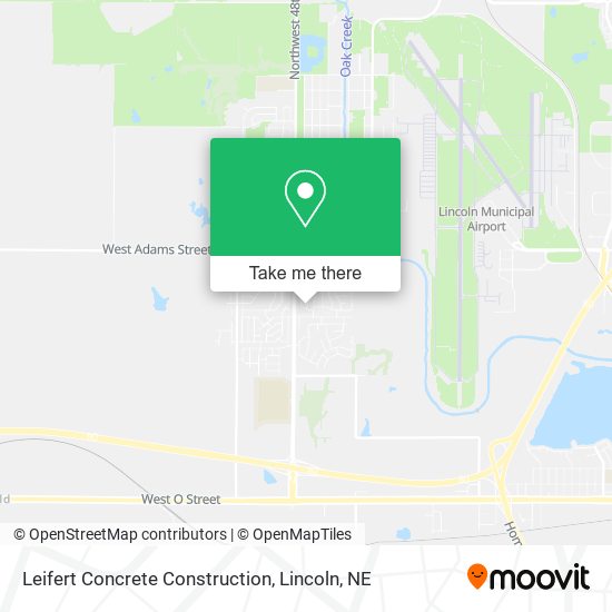 Leifert Concrete Construction map