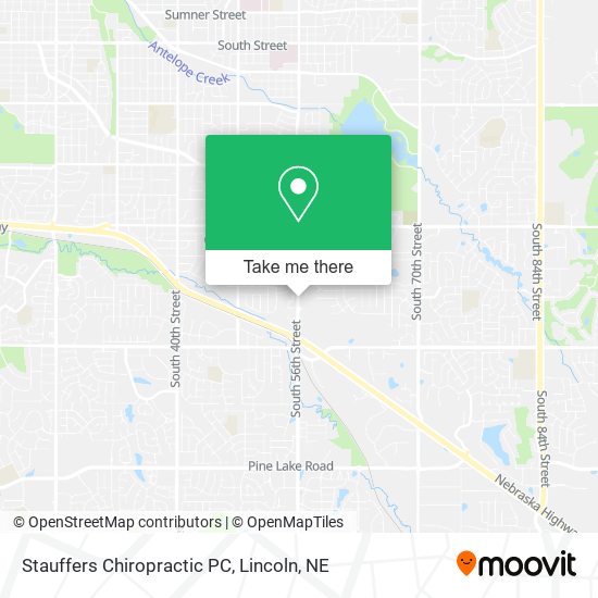 Stauffers Chiropractic PC map