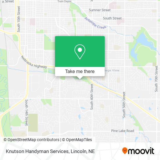 Knutson Handyman Services map