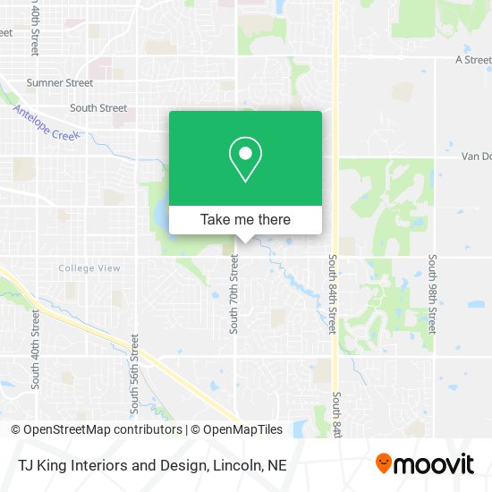 TJ King Interiors and Design map