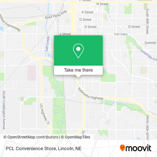 PCL Convenience Store map