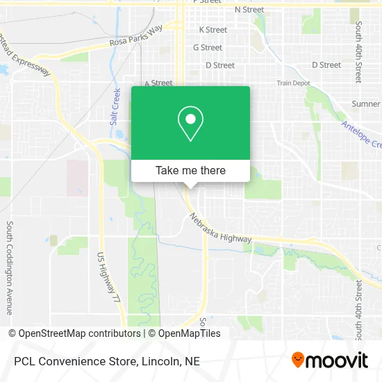 PCL Convenience Store map