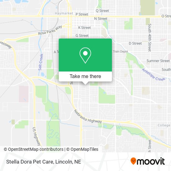 Stella Dora Pet Care map