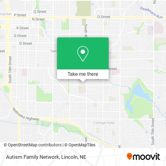 Autism Family Network map