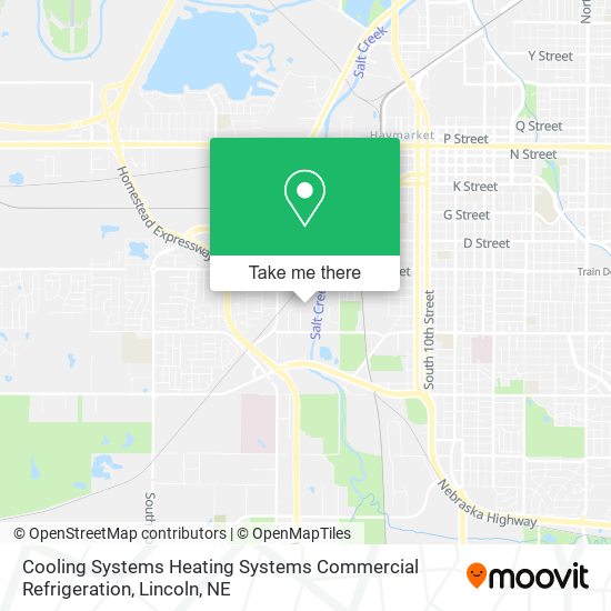 Mapa de Cooling Systems Heating Systems Commercial Refrigeration