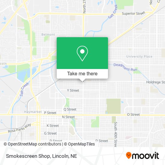 Smokescreen Shop map