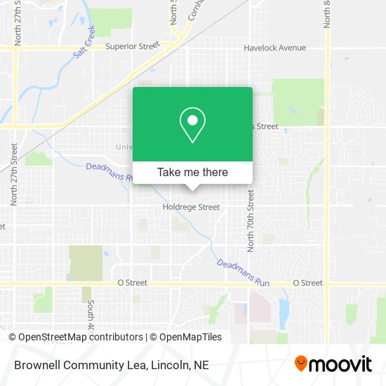 Brownell Community Lea map
