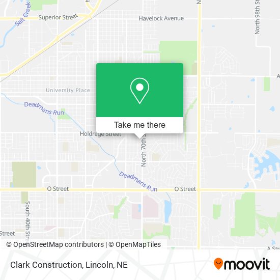 Clark Construction map