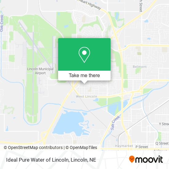 Ideal Pure Water of Lincoln map