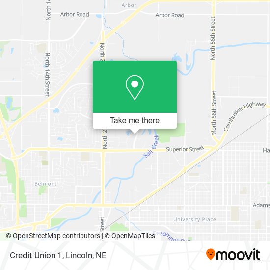 Credit Union 1 map