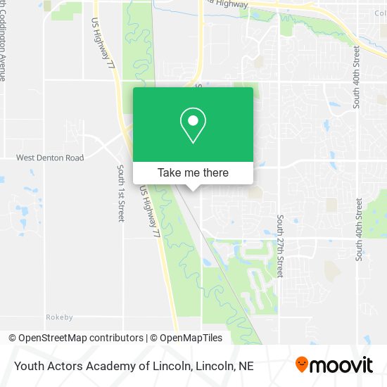 Mapa de Youth Actors Academy of Lincoln