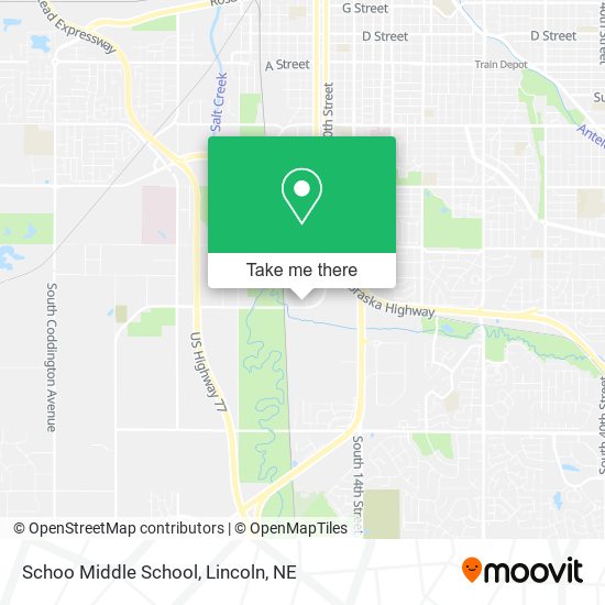 Schoo Middle School map