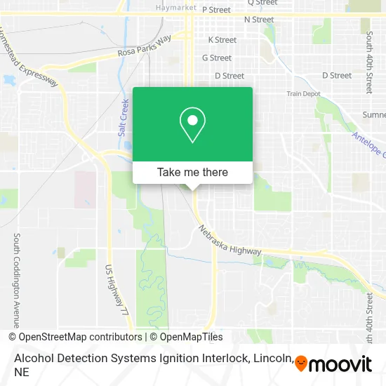 Alcohol Detection Systems Ignition Interlock map