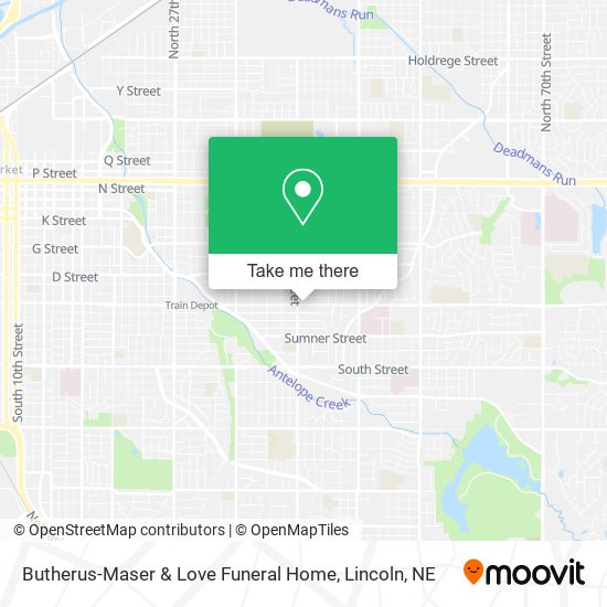 Butherus-Maser & Love Funeral Home map