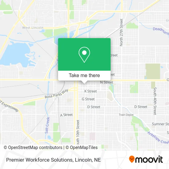 Premier Workforce Solutions map