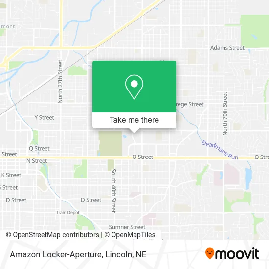 Amazon Locker-Aperture map