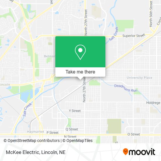 McKee Electric map