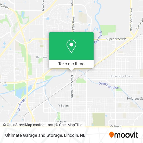 Ultimate Garage and Storage map