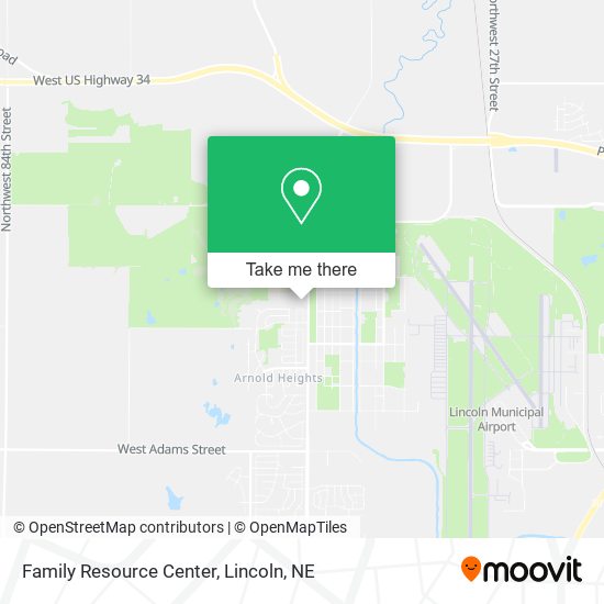 Family Resource Center map