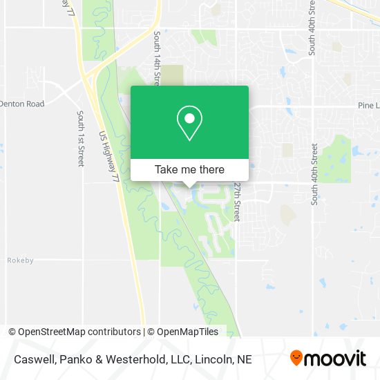 Caswell, Panko & Westerhold, LLC map