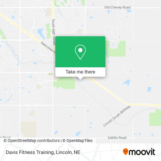 Davis Fitness Training map