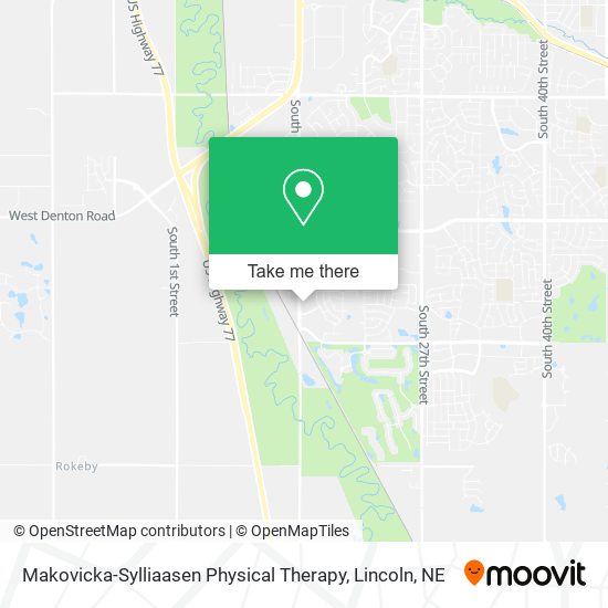 Makovicka-Sylliaasen Physical Therapy map