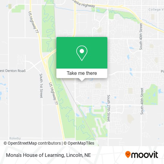 Mona's House of Learning map