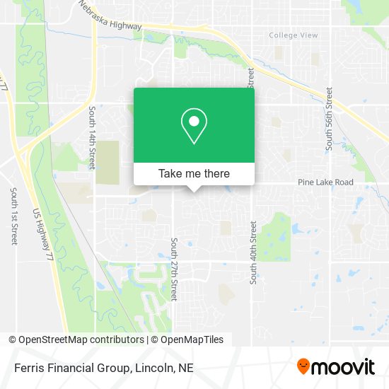 Ferris Financial Group map