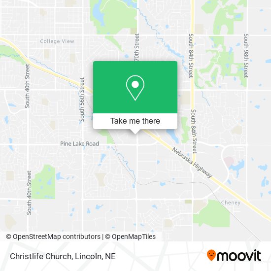 Christlife Church map