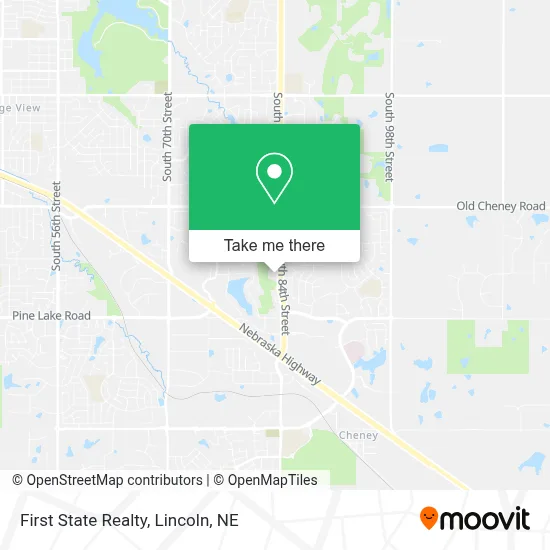 First State Realty map