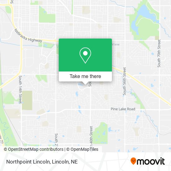 Northpoint Lincoln map