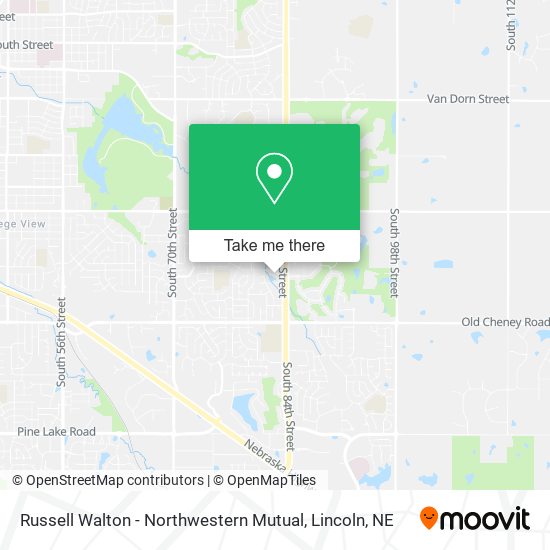 Russell Walton - Northwestern Mutual map