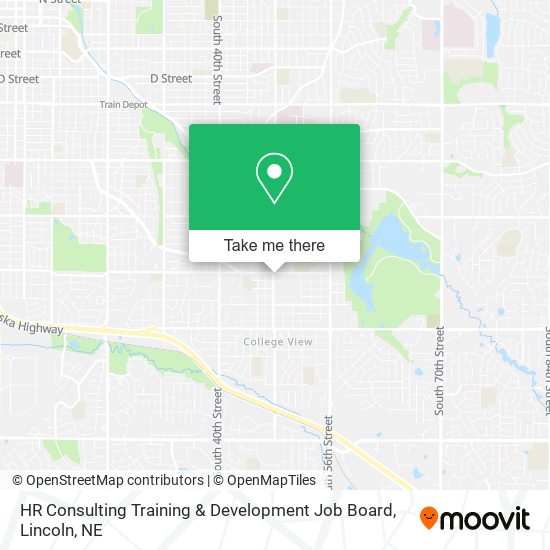 HR Consulting Training & Development Job Board map