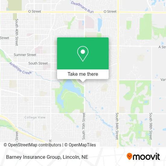Barney Insurance Group map