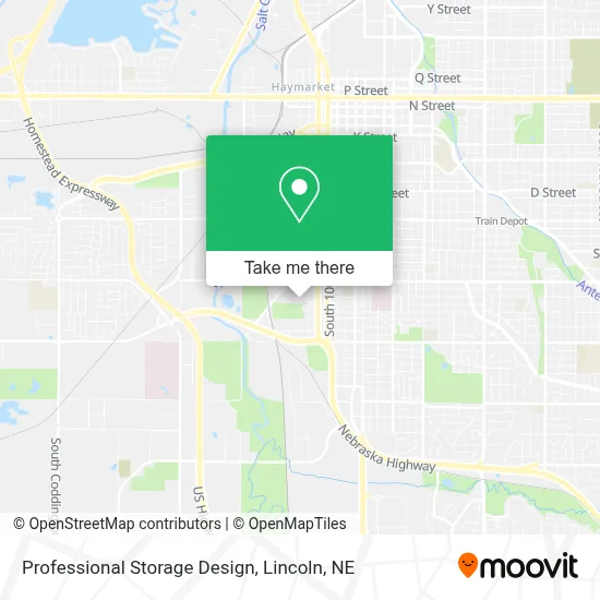 Professional Storage Design map