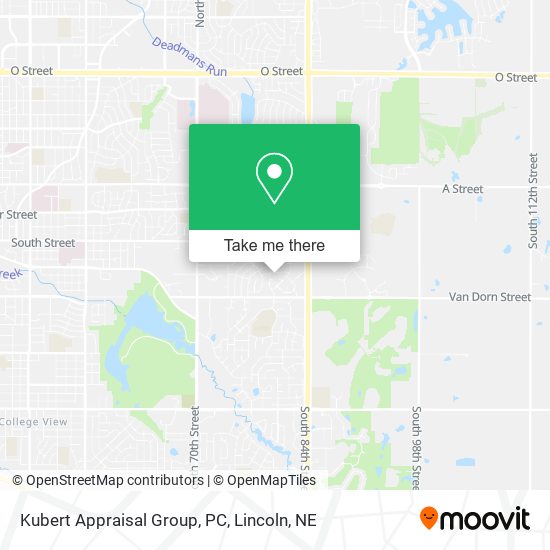 Kubert Appraisal Group, PC map