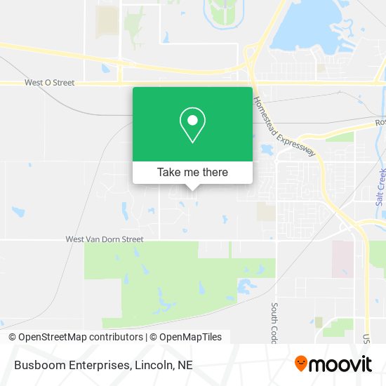 Busboom Enterprises map