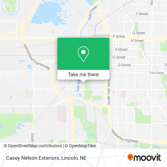 Casey Nelson Exteriors map