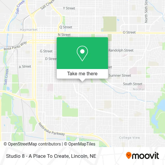 Studio 8 - A Place To Create map