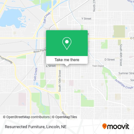 Resurrected Furniture map