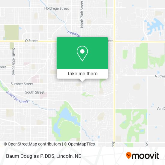 Baum Douglas P, DDS map