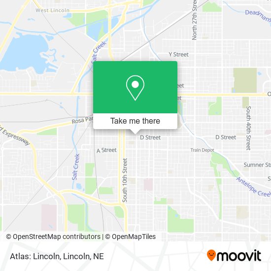 Atlas: Lincoln map