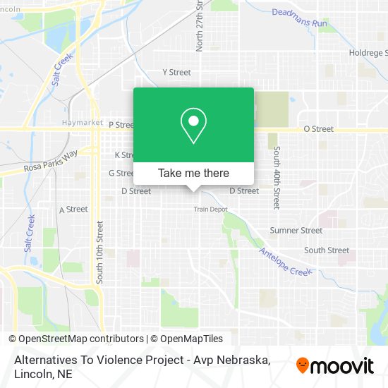 Alternatives To Violence Project - Avp Nebraska map