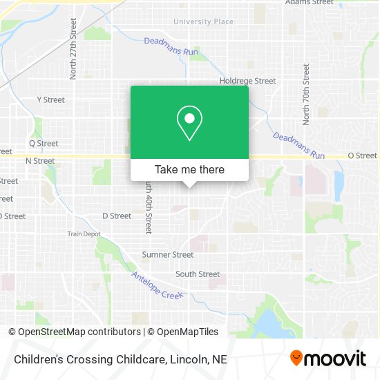 Children's Crossing Childcare map