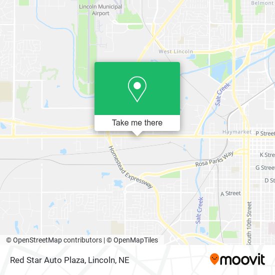 Red Star Auto Plaza map