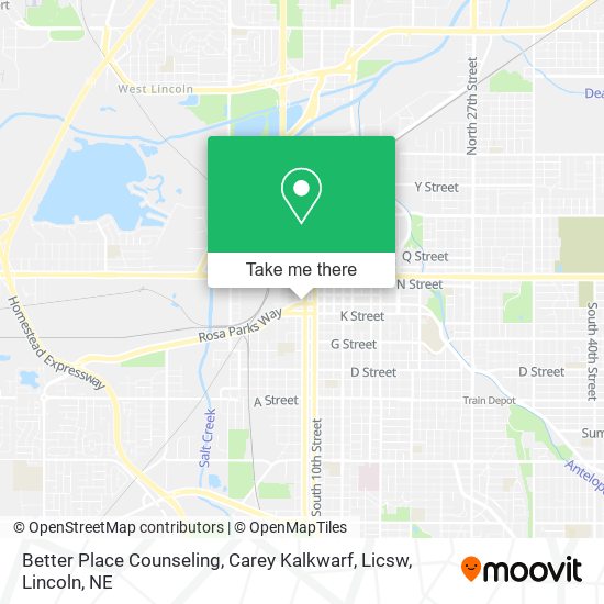 Better Place Counseling, Carey Kalkwarf, Licsw map